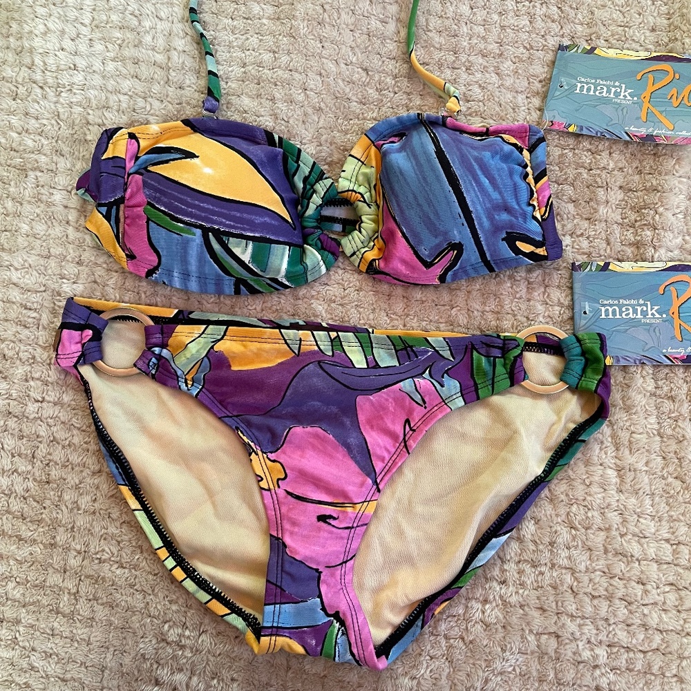 MARK NWT two piece swim suit